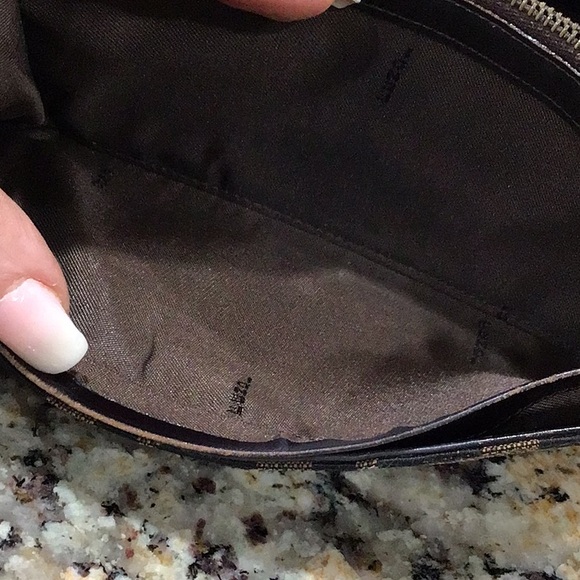 Fendi Wallet Silver Buckle Zucca Leather Long Wallet EUC - Picture 12 of 12